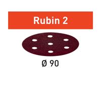 1 CONF. FESTOOL Abrasivo RUBIN 2 disco carta uso automatico per levigatura legno