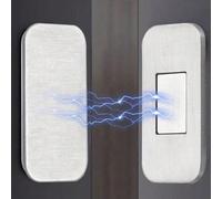 1 Confezione 1/2/5 Paia di Fermi Magnetici per Ante di Mobili, Chiusure Magnetiche Nascoste Autoadesive per Armadi, Cassetti, Cucina Colore casuale,Cinque paia d'argento,Argento due paia,Coppia d'arge