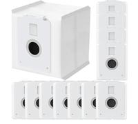 1 confezione (12 sacchetti) per aspirapolvere LG CordZero sacchetti universali in tessuto bianco