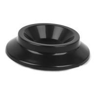 1 confezione 4 in 1 for pianoforti con rotelle, tazze, tappetino, protezione for pavimento in plastica, nero