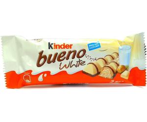 1 CONFEZIONE DA 30 KINDER BUENO T2 WHITE DA 43 GR - SPEDIZIONE GRATUITA