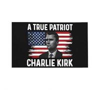 1 confezione di adesivi per paraurti CharlieKirk is My Hero, Justice for Charlie, a True Patriot Charlie Kirk, Rest in Peace CharlieKirk Freedom, decalcomania per paraurti per auto, camion, finestre
