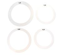 1 confezione di anelli di smorzamento per silenziatore tamburo anello di controllo del tono 30,5 cm, 33 cm, 35,6 cm, 40,6 cm