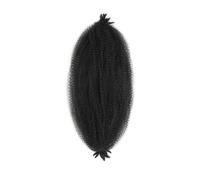 1 confezione di capelli intrecciati Marley Twist, extension for capelli afro sintetici for donne nere for le donne Hair Extensions(1BTBUG,16inch)