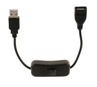 1 confezione di cavo USB con interruttore di estensione On/Off da 28 cm per