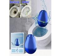 1 confezione di detergente per WC con rosa, rimuovitore di macchie per bagno e WC, deodorante, lascia un profumo, agente pulente potente per sciogliere rapidamente vari depositi nel WC, per un WC rinf