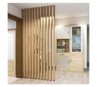 1 Confezione Di Divisorio Da Parete Dal Pavimento Al Soffitto Con Doghe In Legno Autoportanti, Perfetto For Schermi Privacy, Porte E Monolocali(85cm/33.4in/2.78ft)
