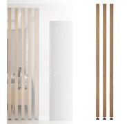 1 Confezione Di Divisorio Da Parete For Soggiorno Dal Pavimento Al Soffitto, Colonna Divisoria In Legno Con Gambe Regolabili, Pannello Fai Te, Adatto Bagni/soggiorni(Color 3,190cm/74.80in/6.23ft)