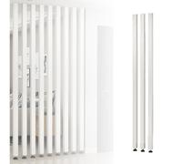 1 Confezione Di Divisorio Da Parete For Soggiorno Dal Pavimento Al Soffitto, Colonna Divisoria In Legno Con Gambe Regolabili, Pannello Fai Te, Adatto Bagni/soggiorni(Color 1,155cm/61in/5.08ft)