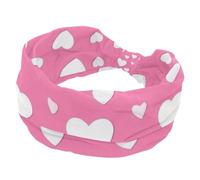 1 confezione di fasce larghe per donne fascia elastica colorata Love-1597 fasce per capelli da donna turbante allenamento morbido sudore fascia per capelli accessori