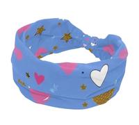 1 confezione di fasce larghe per donne fascia elastica colorata Love-1612 fasce per capelli da donna turbante allenamento morbido sudore fascia per capelli accessori