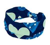 1 confezione di fasce larghe per donne fascia elastica colorata Love-1657 fasce per capelli da donna turbante allenamento morbido sudore fascia per capelli accessori