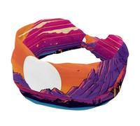 1 confezione di fasce larghe per donne fascia elastica colorata paesaggio-820 fasce per capelli da donna fascia per capelli turbante allenamento morbido fascia per capelli accessori per capelli