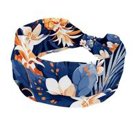 1 confezione di fasce larghe per le donne fascia elastica colorata ananas fasce per capelli da donna fascia per capelli turbante allenamento morbido sudore fascia per capelli accessori