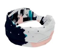 1 confezione di fasce larghe per le donne fascia elastica colorata graffiti-70 fasce per capelli da donna turbante allenamento morbido sudore fascia per capelli accessori