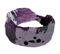 1 confezione di fasce larghe per le donne fascia elastica colorata graffiti-85 fasce per capelli da donna turbante allenamento morbido sudore fascia per capelli accessori