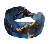 1 confezione di fasce larghe per le donne fascia elastica colorata marmo-1570 fasce per capelli da donna fascia per capelli turbante allenamento morbido sudore fascia per capelli accessori