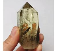 1 confezione di pietre di cristallo di quarzo citrino naturale esemplare di bacchetta a punta di pietre for decorazioni for la casa decorazione della stanza (Size : 60g)