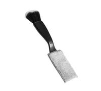 1 Confezione Di Spazzola Per La Pulizia E Spolveratura Corde Tastiere Per Chitarra Accessorio Per Strumento A Doppia Estremità Attrezzi Liutaio Principianti(Black)