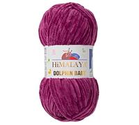 1 confezione/matassa Himalaya Dolphin Baby, ogni matassa da 100 g, 120 m, filato super voluminoso, filato per coperte, filato vellutato, filato per maglieria, filato Amigurumi, filato Baby 80338
