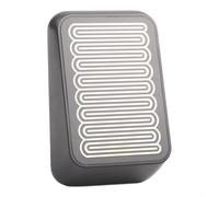 1 confezione per sensore di pioggia ZIGBEE Rilevatore di perdite d'acqua da esterno wireless, impermeabile IP66, allarme intelligente per casa, app Tuya, giardino, patio, nero