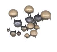 1 CONFEZIONE Rivetti rotondi a cupola in rame, borchie a punta, punti, chiodi, punk rock, fai da te, artigianato in pelle for scarpe, abbigliamento, parti di borse, decorazione(Bronze 703,9mm 100pcs)