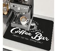 1 confezione Tappetino assorbente per macchina da caffè da bancone da cucina, tappetino assorbente per erogatore d'acqua, tappetino per bar del caffè, sottopentola termoisolante, tappetino antiolio pe