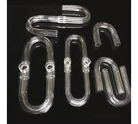 1 connettore a gomito in acrilico for tubi a U for sistemi idrici for acquari e giardini - OD 20~32 mm(32mm)