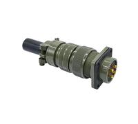 1 connettore circolare con specifiche MIL-C 5015 - MS3102 MS3106 MS3108 impermeabile for uso broadcast(Head 3108 20-4p)