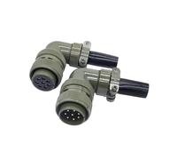 1 connettore circolare impermeabile a 8 pin e 19 pin con specifiche MIL STD MS3102 MS3106 MS3108 for uso broadcast(Outlet 3102 22-23p)