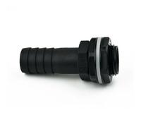 1 connettore di Troppo Pieno con Dado e rondella for Serbatoio dell'Acqua, connettore for Rubinetto di Scarico, Interruttore for Attrezzi da Giardino(25mm)