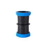 1 connettore divisore for Nastro gocciolante da 25/28/32/40/50/63 mm, Anello di trazione for Nastro gocciolante, Giunto di Riparazione for Cinghia idrica Dritta, irrigazione agricola(40mm)