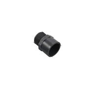 1 connettore Dritto in PVC for Tubo di irrigazione da Giardino, Filettatura Maschio da 1/2", 3/4", 1" for ID 20/25/32 mm, Adattatore for Serbatoio.(ID 25mm-3I4 inch)