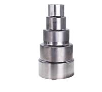 1 connettore for tubo di riduzione del rivestimento del camino, giunto di riduzione del tubo di scarico in acciaio inossidabile(110mm x 50mm)