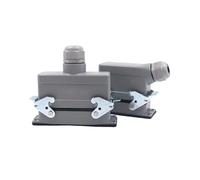 1 connettore impermeabile rettangolare for impieghi gravosi - connettori aeronautici da 4 a 48 pin, 16 A, 500 V, grado di protezione IP65(32 Core Lateral Line)