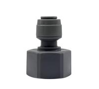 1 connettore rapido a doppia tenuta for birra artigianale con filettatura femmina 1/2BSPT for connettore for tubi da 6,35 mm/8 mm/9,5 mm 2/2,5/3(6.35mm)