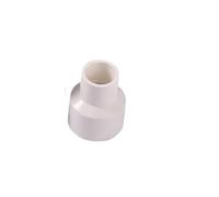 1 connettore Riduttore Dritto in PVC da 20/25/32/40 mm, Giunto for Tubo di irrigazione da Giardino, Adattatore for Riparazione Tubo Acqua Fai da Te, raccordi for mensole(White,32mm to 25mm)
