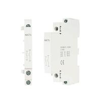 1 contattore ausiliario O+F AC 220V 230V 50/60Hz 2NO o 1NO 1NC IACTS for casa, hotel(1NO1NC)