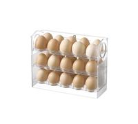 1 contenitore for uova multistrato ad alta capacità, supporto for porta laterale del frigorifero, salva spazio, vassoio for specifico for la cucina(Green)