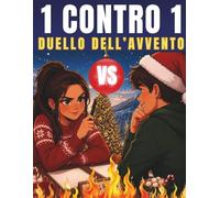 1 CONTRO 1 Duello Dell'Avvento: Il Calendario dell'Avvento per coppie! LEI contro LUI, 24 giorni e 72 giochi a carta e penna. Chi perde lava i piatti alla Vigilia! | Idea regalo coppia