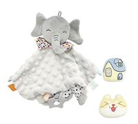 1 coperta per bambini elefanti e 2 giocattoli per bambole di peluche, giocattoli per bambini, comoda trapunta bambini, giocattoli morbidi e rilassanti, giocattoli personalizzati per ragazzi e ragazze