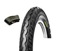 1 Copertone 18 x 2.50 (64-355) + Camera Pneumatico Stradale 18'' pollici per Scooter, Adulto, Bicicletta Elettrica, Moto