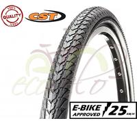 1 COPERTONE 24 x 1.75 (47-507) CST C-1446 CITY BICI ELETTRICA E-BIKE BICICLETTA