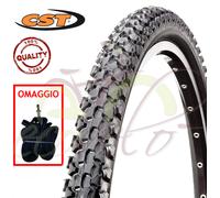 1 COPERTONE + CAMERA 20 X 1.90 (50-406) CST C1027 BICI MTB MOUNTAIN BIKE BAMBINO