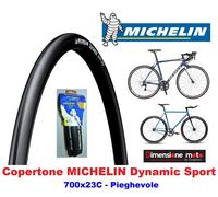 Copertoncino da strada Michelin Dynamic Sport 700x23 nero