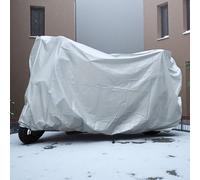 1 Copertura per bicicletta da esterno in EVA monocromatica, copertura protettiva per tutte le stagioni, impermeabile, anti-sole, anti-neve, anti-gelo, anti-polvere, anti-foglie cadute, resistente all'