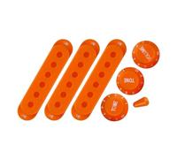 1 copertura per pickup per chitarra a bobina singola con manopole di controllo 1V2T, interruttori e volumi di tono, accessori per pickup