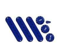 1 copertura per pickup per chitarra a bobina singola con manopole di controllo 1V2T, interruttori e volumi di tono, accessori per pickup