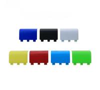 1 copertura posteriore della batteria del coperchio della porta della copertura della copertura della copertura di ricambio per controller Xbox Series X S accessori di gioco (nero)