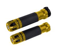 1 coppia 7/8" 22mm moto universale rotante manubrio maniglia manubrio